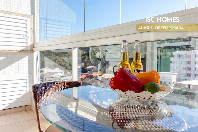 Elegante Apartamento no início da Praia de Bombas