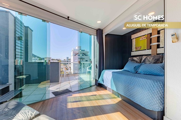 Duplex com piscina na praia de Bombinhas