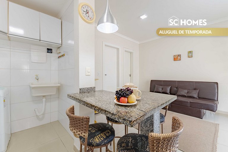 Loft em Bombas - Excelente Localização - 3 pessoas