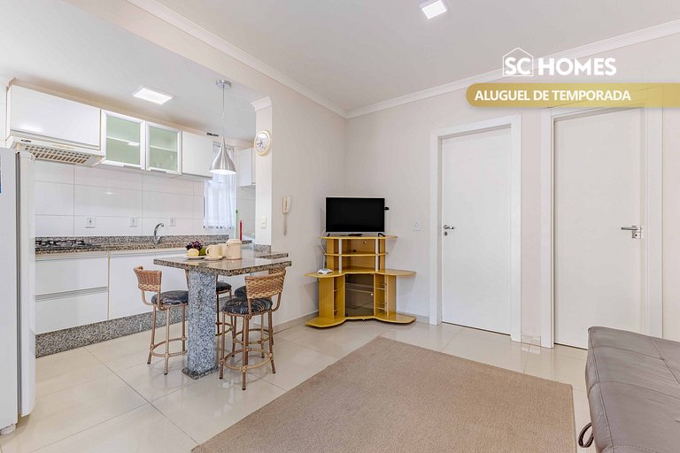 Loft em Bombas - Excelente Localização - 3 pessoas