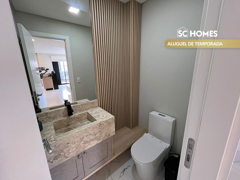 Apartamento Confortável na Praia de Canto Grande