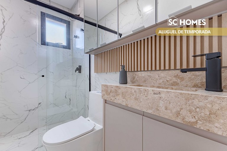Apartamento Confortável na Praia de Canto Grande