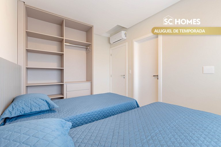 Apartamento Confortável na Praia de Canto Grande