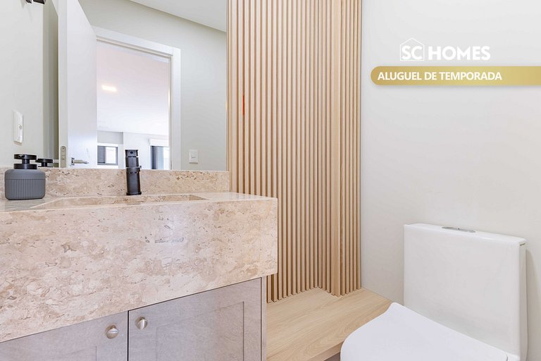 Apartamento Confortável na Praia de Canto Grande