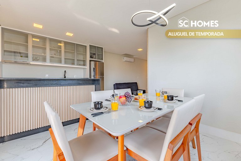 Apartamento Confortável na Praia de Canto Grande