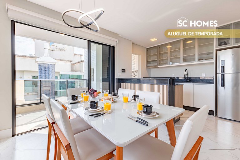 Apartamento Confortável na Praia de Canto Grande