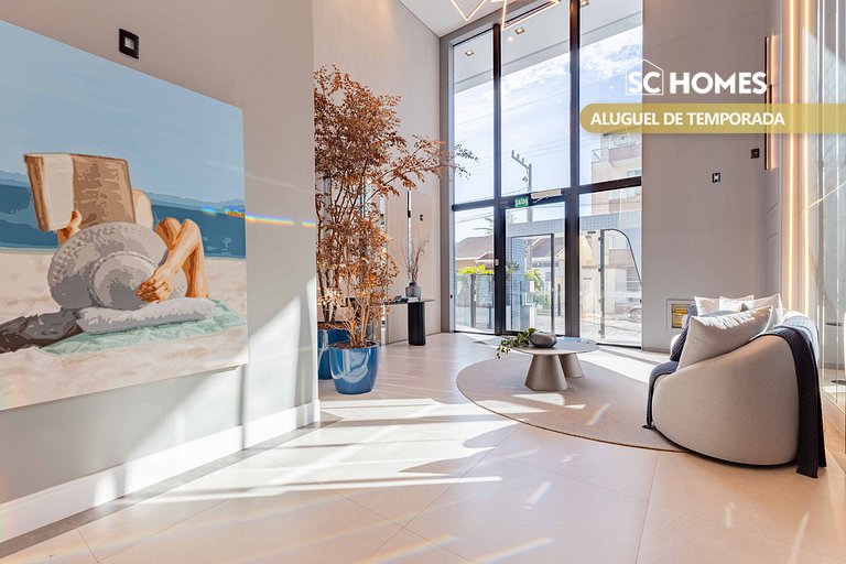Apartamento Confortável na Praia de Canto Grande